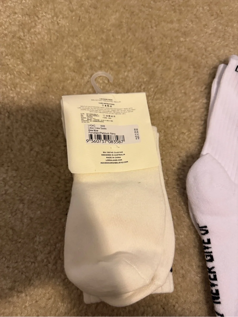 Bundle of 2 Lorna Jane women socks Women Socks